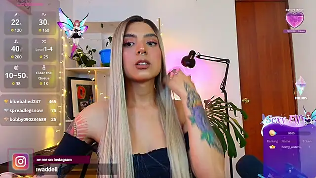 Yeriawaddell  online show from 31, 1, 2025