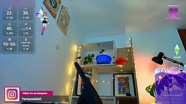 Yeriawaddell  online show from 11, 2, 2025