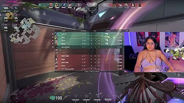 Snapshot of haru_u2 chatting on 23, 10, 2025 haru u2 online show from 23, 10, 2025