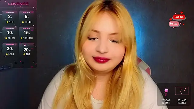 shy blondiee online show from 18, 3, 2025