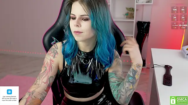 Latex Kitty online show from 28, 9, 2025