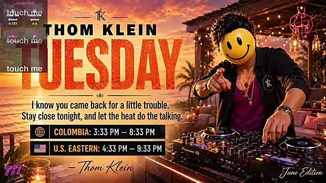thomklein online show from 14, 7, 2026