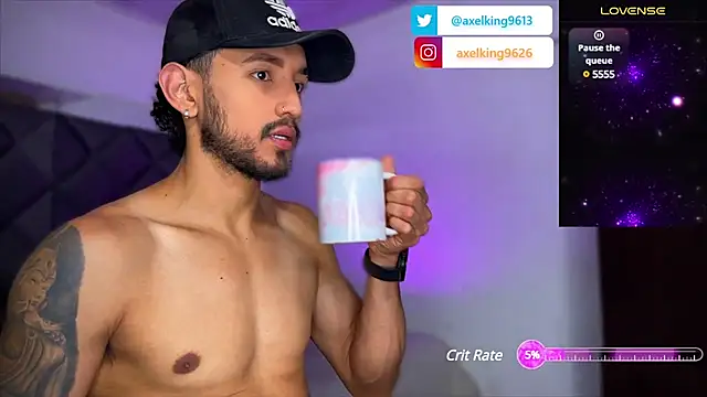 AxelKing1326 online show from 23, 1, 2025