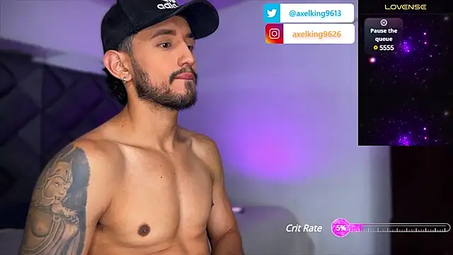 AxelKing1326 online show from 24, 1, 2025