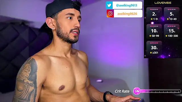 AxelKing1326 online show from 13, 2, 2025