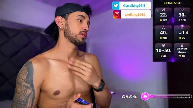 AxelKing1326 online show from 21, 3, 2025