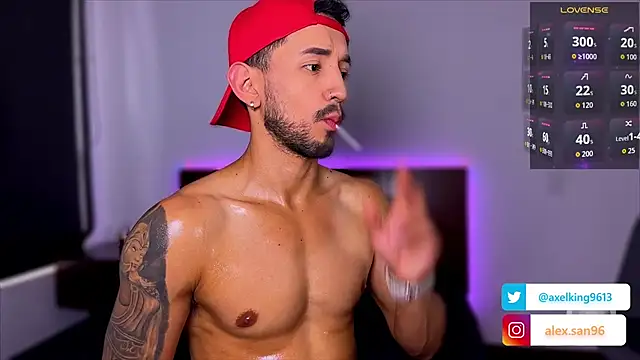 AxelKing1326 online show from 23, 9, 2025