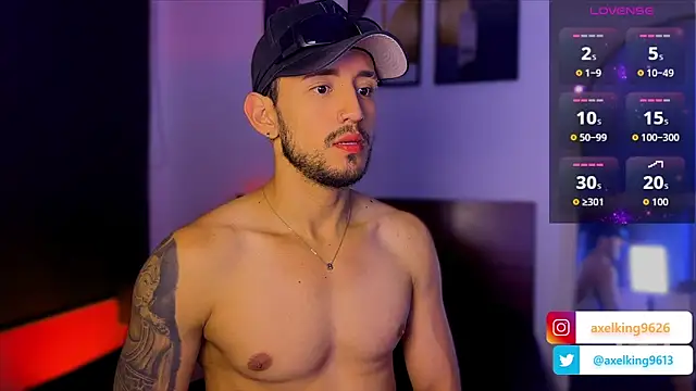 AxelKing1326 online show from 19, 2, 2026