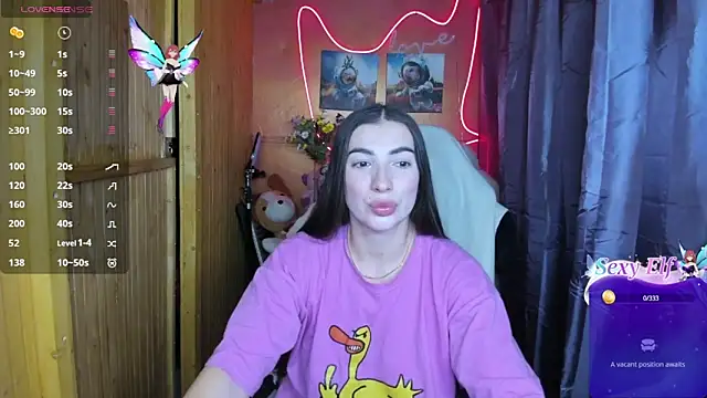 Fiery Brunette  online show from 25, 1, 2025