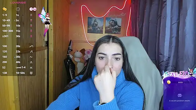 Fiery Brunette  online show from 21, 2, 2025