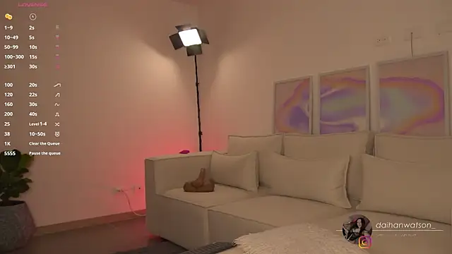 Daihanwatson  online show from 28, 1, 2025