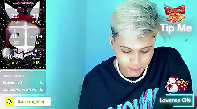 Liamscott  online show from 14, 12, 2024