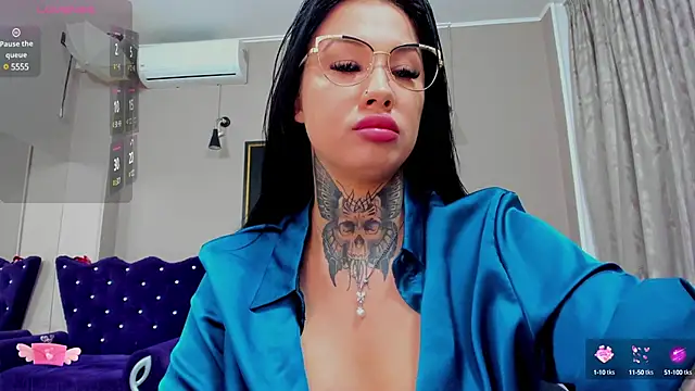 AngellBlackX online show from 22, 2, 2025