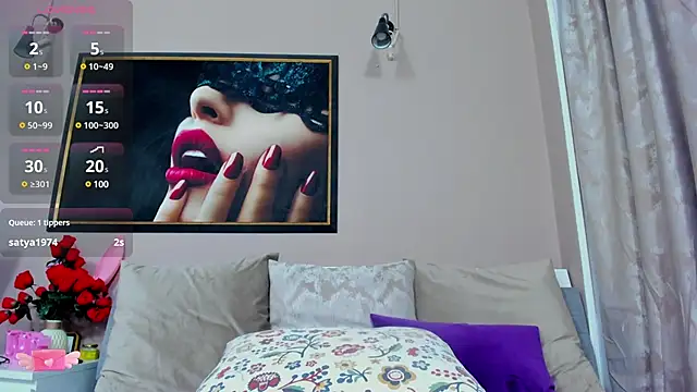 AngellBlackX online show from 18, 3, 2025