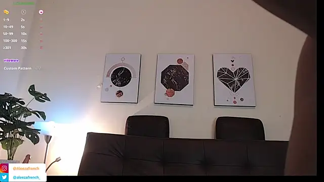 AleezaFrench online show from 23, 2, 2025