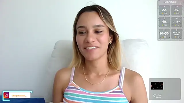 SamanthaWatson online show from 2, 3, 2026