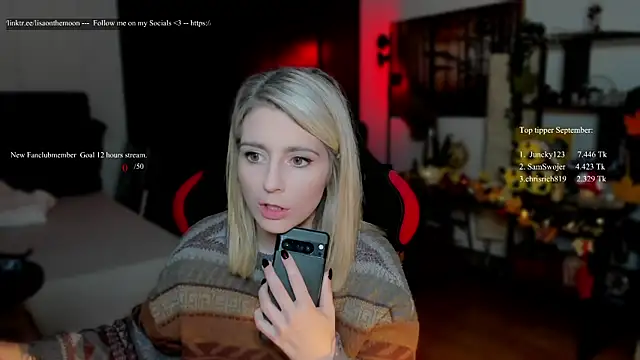 Lisaonthemoon online show from 24, 9, 2025