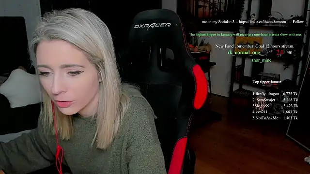 Lisaonthemoon online show from 18, 1, 2026