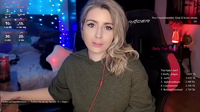 Lisaonthemoon online show from 24, 4, 2026