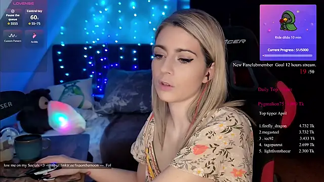 Lisaonthemoon online show from 26, 4, 2026