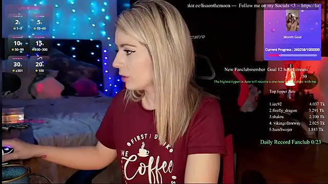 Lisaonthemoon online show from 14, 6, 2026