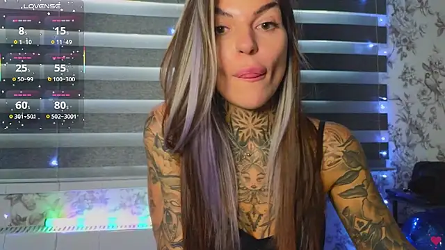 tattooedBabyy online show from 2, 3, 2025