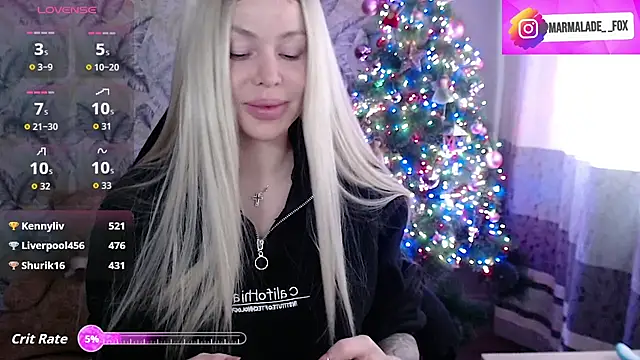 Marmalade Fox online show from 19, 12, 2025