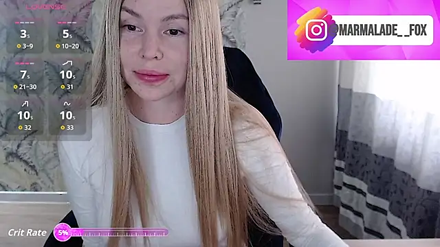 Marmalade Fox online show from 22, 4, 2026