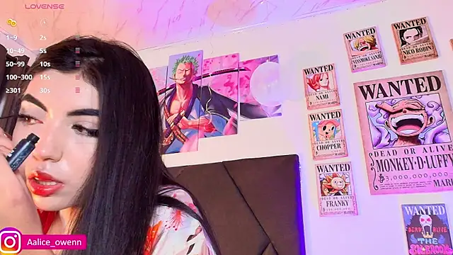 Aliceowenn online show from 21, 2, 2026