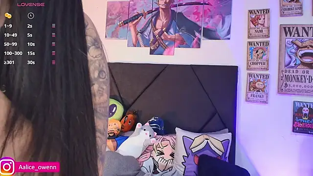 Aliceowenn online show from 6, 3, 2026