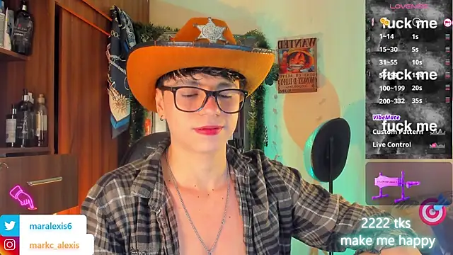 marckalexis online show from 15, 7, 2026
