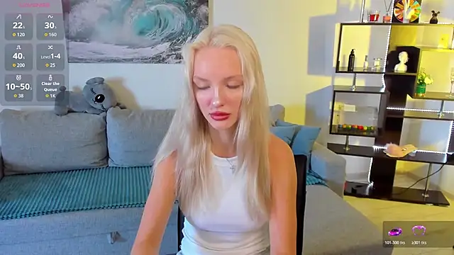AleksaBlonde online show from 8, 6, 2026