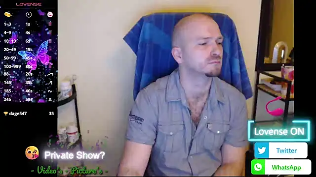 RealManHaveHairy online show from 23, 3, 2026