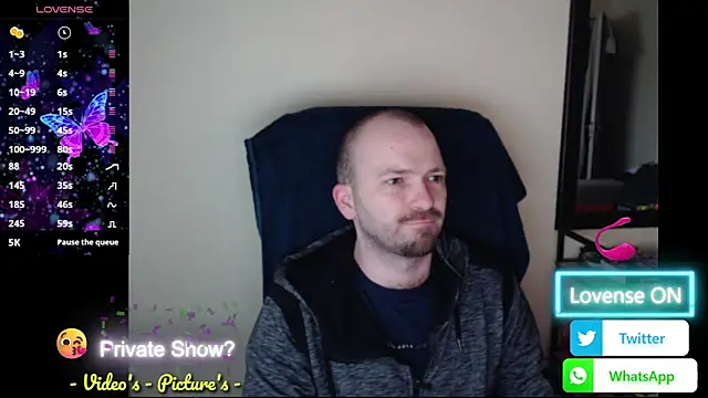 Snapshot of RealManHaveHairy chatting on 18, 5, 2026 RealManHaveHairy online show from 18, 5, 2026