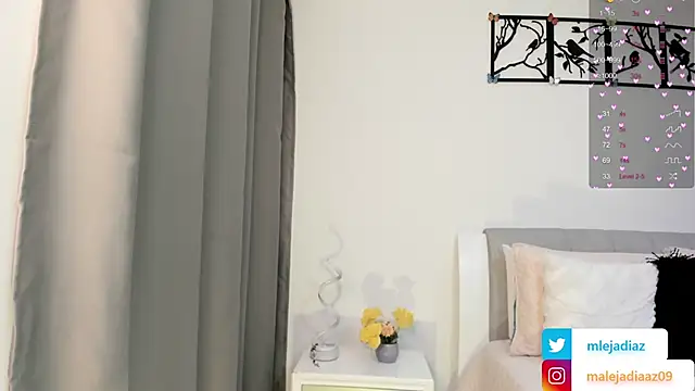 Snapshot of MalejaDiaz_ chatting on 20, 3, 2025 MalejaDiaz online show from 20, 3, 2025