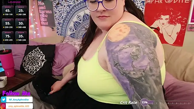 AmyAphrodite online show from 12, 4, 2026