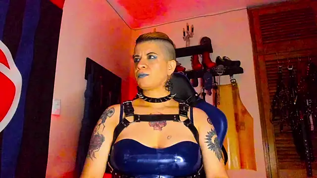 DominatrixBlue online show from 17, 1, 2025
