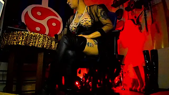 DominatrixBlue online show from 10, 2, 2025