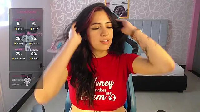 Snapshot of ninfa1_ch chatting on 10, 1, 2025 ninfa1 ch online show from 10, 1, 2025