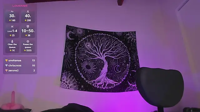 Snapshot of AramJoness chatting on 10, 12, 2024 AramJoness online show from 10, 12, 2024