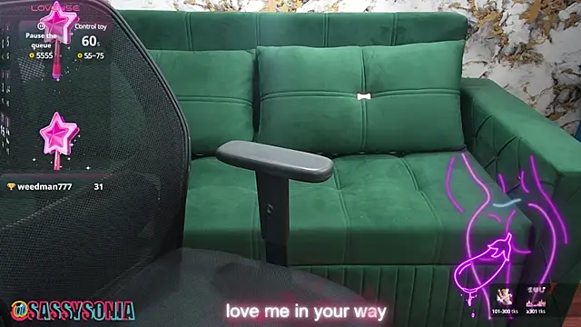 sassysonia online show from 26, 2, 2025