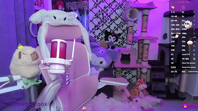 MaddyFooxx online show from 29, 6, 2026