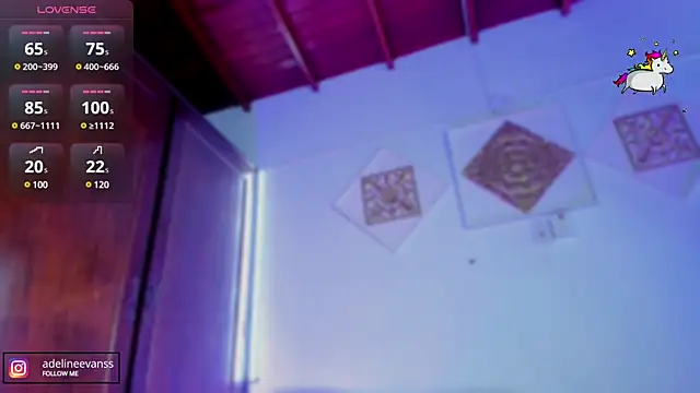 AdelineEvanss online show from 18, 12, 2024