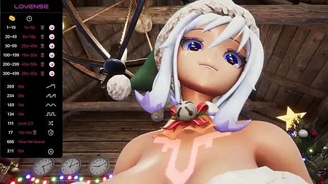 Snapshot of ElfieLove chatting on 6, 12, 2024 ElfieLove online show from 6, 12, 2024