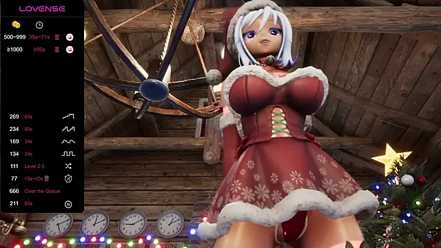 Snapshot of ElfieLove chatting on 8, 12, 2024 ElfieLove online show from 8, 12, 2024