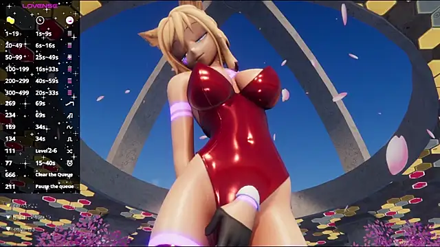 Snapshot of ElfieLove chatting on 12, 9, 2025 ElfieLove online show from 12, 9, 2025