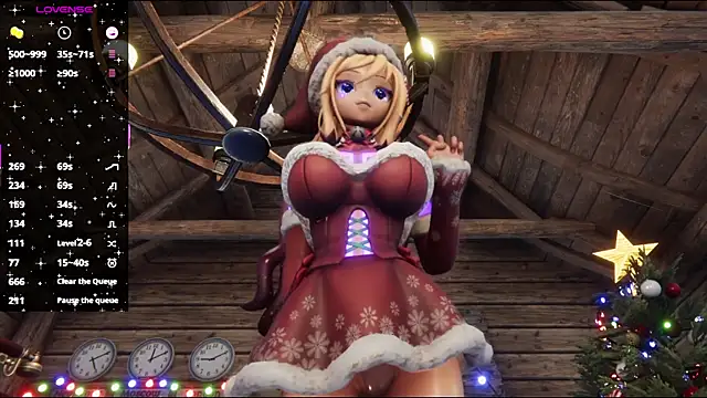 ElfieLove online show from 19, 12, 2025