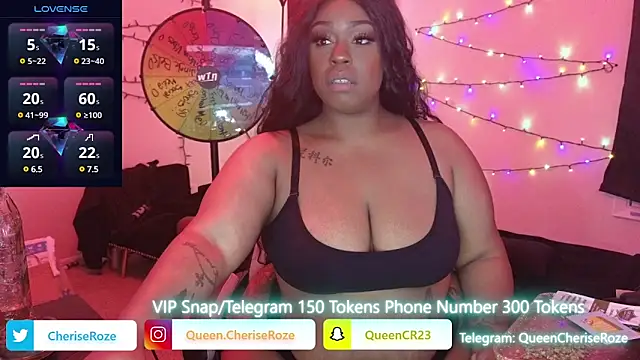 cheriserozequeen online show from 17, 12, 2024