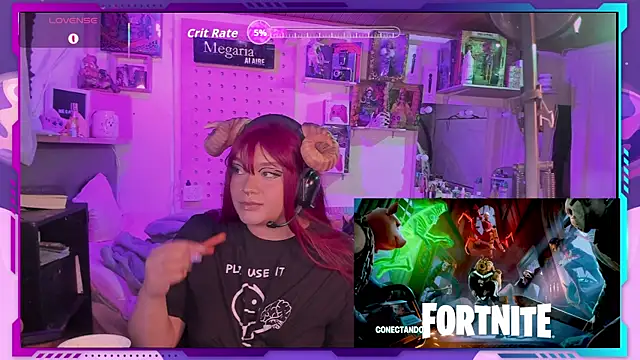 MegariaB online show from 11, 10, 2025