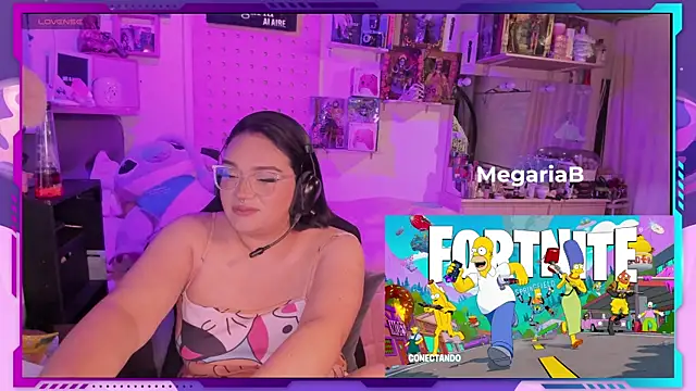 MegariaB online show from 10, 11, 2025